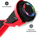 Jetson Spin All Terrain Hoverboard with LED Lights, Ages 12+ - RED - Like New