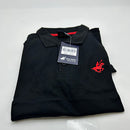 PACIFIC POLO CLUB MEN'S WITH SHORT SLEEVES BUTTONS - SIZE: MEN S - RED/BLACK - Brand New