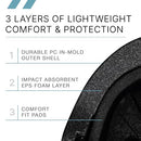 80SIX E-RIDE HELMET WITH LED 888-E1-BLK-M - BLACK MATTE SIZE M - Brand New