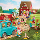 Li'l Woodzeez – Pass – The – Pasta Restaurant Playset – 41 Pieces Dollhouse Set - Like New
