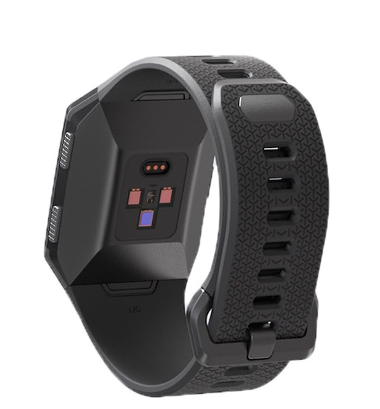 Fitbit Ionic Fitness Watch FB503GYBK - Charcoal/Smoke Gray Like New