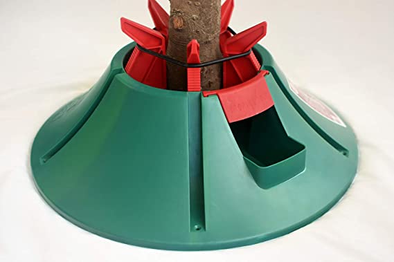 Eazy Treezy The Drop in Christmas Tree Stand for Trees up to 10 feet - Green Like New