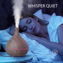 Anjou Essential Oil Diffuser 500mL Cool Mist Humidifier AJ-AD012 - Brown Like New