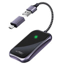 TKASIO WIRELESS CARPLAY ADAPTER 2024 UPGRADE CONVERTS WIRED WIRELESS - BLACK - Like New