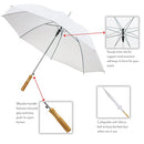 Anderson Umbrella Wedding Umbrella 48" Umbrella 7 Pack - White - Brand New