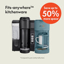 BELLA VERSABREW 2 IN 1 COFFEE MAKER K-CUP COMPONENT CM1476AUL-SURF - SURF - Like New