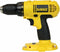 DEWALT 18 VOLT 1/2" VSR CORDLESS DRILL DRIVER BARE TOOL BATTERY CHARGER - YELLOW - Like New
