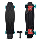 Skatro Mini Cruiser Skateboard 22x6inch Retro Style Plastic Board Comes Complete - Brand New