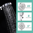 8-Mode Shower Head with handheld,VIKOBIN High Pressure Handheld Shower Head Set - Like New