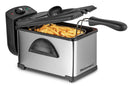 Elite Gourmet EDF2100 Electric Immersion Deep Fryer Removable Basket Adjustable - Like New