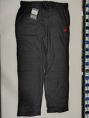 PACIFIC POLO CLUB MEN'S COTTON LOUNGE PANTS - SIZE: MEN L - BLACK/RED - Brand New