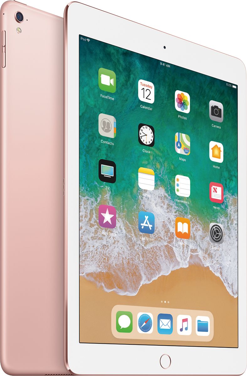 APPLE IPAD PRO 9.7" 128GB WIFI ONLY MM192LL/A - ROSE GOLD Like New