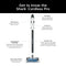 SHARK CORDLESS PRO STICK VACUUM CLEAN SENSE IQ TECHNOLOGY - BLACK/WHITE - Like New