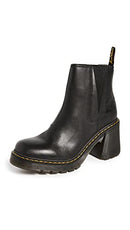 26440001 DR. MARTENS WOMENS SPENCE BOOT BLACK SENDAL SIZE 9 - Like New