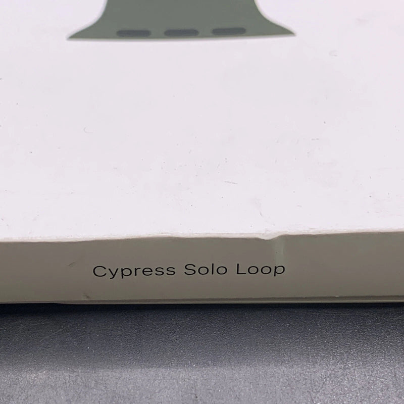 APPLE AUTHENTIC APPLE WATCH CYPRESS SOLO LOOP SIZE 5 (41MM) - CYPRESS - Like New