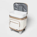 EMBARK SOFT SIDED 26QT ROLLER COOLER - TAN - Like New