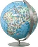 COLUMBUS MINI POLITICAL BLUE GLOBE - BLUE - Like New