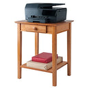 Winsome Studio End Table/Printer Stand with Drawer 29" B000NPOSPK - Honey - Brand New