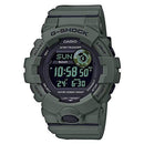 CASIO MEN'S G-SHOCK DIGITAL POWER TRAINER CONNECTED RESIN GBD800UC-3 - GREEN - Like New