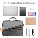 GLIROPS LAP DESK, Lap Desk, portable laptop desk (Fits 15.6 inches) - BLACK/GRAY - Like New