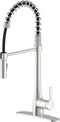 Bio Bidet FLOW Kitchen Faucet with Pull Down Sprayer - Brushed Nickel - Like New