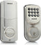 Neiko 52909A Keyless Electronic Deadbolt, 2 Keys Included - Brushed Silver Like New