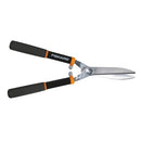 FISKARS 20" POWER-LEVER GARDEN HEDGE SHRUB TRIMMER 8” BLADE 391911-1002 - BLACK - Like New