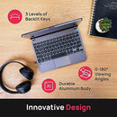 Brydge 11.0 Pro+ Wireless Backlit Keyboard iPad Pro BRYTP4012 - Space Gray Like New