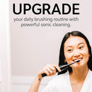 Tao Clean UV Sanitizing Sonic Toothbrush Electric BA-0130-BLK-US - Black - Like New
