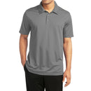 KICK START GEAR GALAXY BY HARVIC MEN'S DRY FIT POLO SHIRT SIZE: L - HEATHER GRAY - Brand New