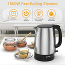 Sopligle Premium Electric Kettle with LED Light (Black) - Brand New