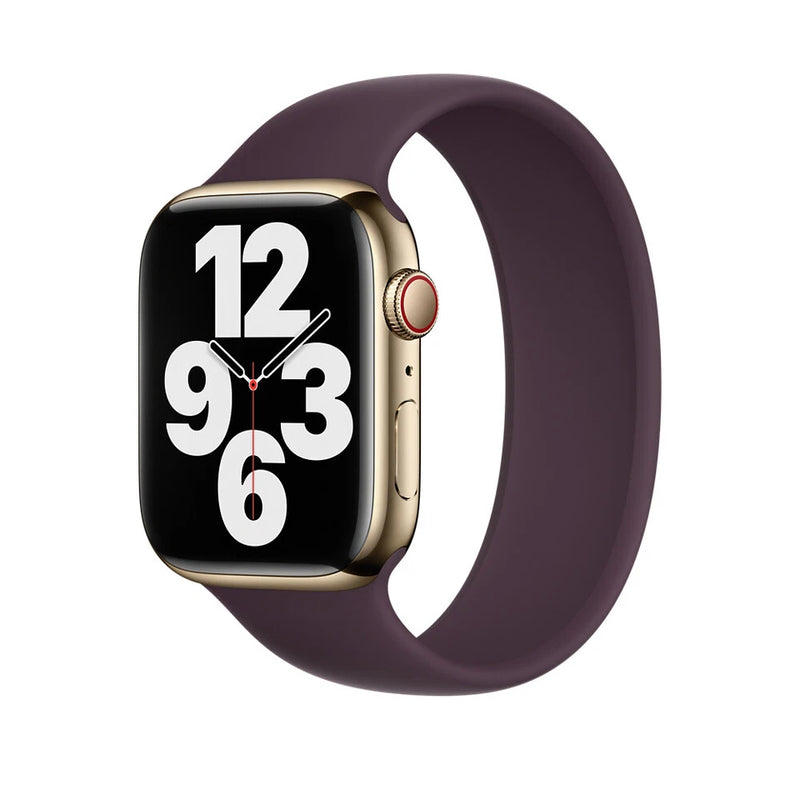 APPLE WATCH SOLO LOOP 41MM - SIZE 4 - DARK CHERRY - Brand New
