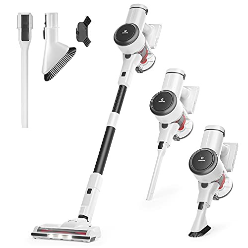 NEQUARE Cordless Vacuum Cleaner, 280W 25Kpa Powerful Lithium, S25-WHITE - Like New