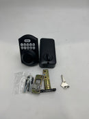 TEEHO TE001 Keyless Entry Door Lock Keypad Smart Deadbolt Lock - Matte Black Like New