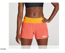HOKA WOMEN'S GLIDE 4" SHORT - SIZE: WOMEN S - CAMELLIA - Brand New