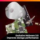 Western Digital 4TB WD Red Plus NAS Internal HDD 5400 RPM SATA 6 3.5" -WD40EFPX - Like New