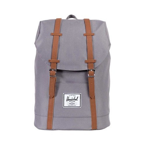 HERSCHEL RETREAT BACKPACK ONE SIZE - GRAY - Brand New