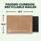 SCOTCH® PADDED MAILERS, SIZE 5, 10-1/2" X 14-3/4", KRAFT, PACK OF 25 MAILERS - Brand New