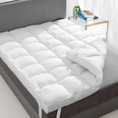 1400 GSM Extra Thick King Mattress Topper Cooling Pillow Top Mattress Topper - Brand New