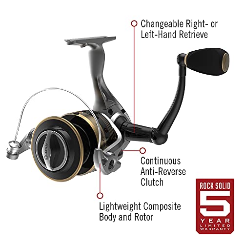 SORICUM QUANTUM STRATEGY SPINNING REEL 6 BALL BEARINGS 5 + CLUTCH SIZE 60 - Like New