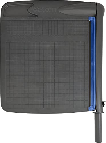 WESTCOTT MULTI-PURPOSE GUILLOTINE TRIMMER 12" 16559 - BLACK - Scratch & Dent