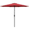 SIMPLE DELUXE 9' PATIO UMBRELLA OUTDOOR TABLE MARKET YARD - Scratch & Dent