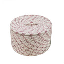 COLONIAL MILLS HOLIDAY WOOL LIDDED CROCK BASKET 14"X14"X8" - RED - Like New