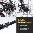 ROYALBABY KIDS MOUNTAIN BIKE ALUMINIUM 24" 1-SPEED/8-SPEED RB24-37 - BLACK - Like New