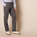 AMAZON ESSENTIALS MEN'S STRAIGHT-FIT WRINKLE-RESISTANT chino 35x28 charcoal - Brand New