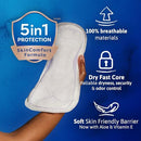 TENA INTIMATES OVERNIGHT PAD, 45 COUNT - Brand New