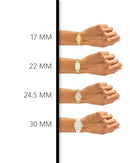 Armitron Women's Genuine Crystal Accented Bracelet Watch, 75-2475 GREEN/TWO TONE - Like New