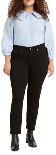 LEVI'S WOMEN'S CLASSIC STRAIGHT JEANS - SIZE: 8M (29X30) - SOFT BLACK - Brand New