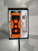 GENERIC WIRELESS ULTRASONIC DOG TRAINING DEVICE, 3X TRANSMITTERS - ORANGE/BLACK - Like New