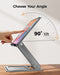 LORYERGO Adjustable Laptop Stand, Portable for 17.3inch Laptops LELR02 - Gray - Like New